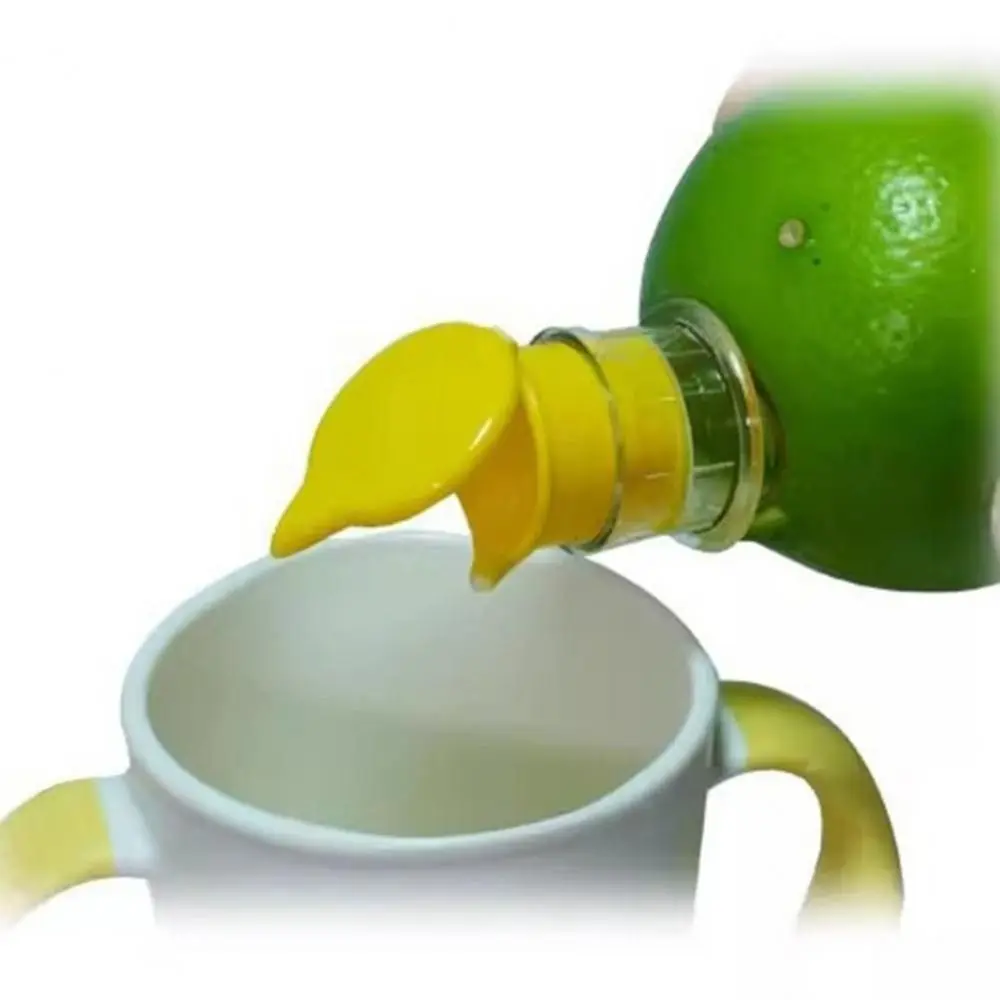 Portable Mini Lemon Squeezer Easy-to-Use Clear Fruit Juicer Manual Orange Juicer