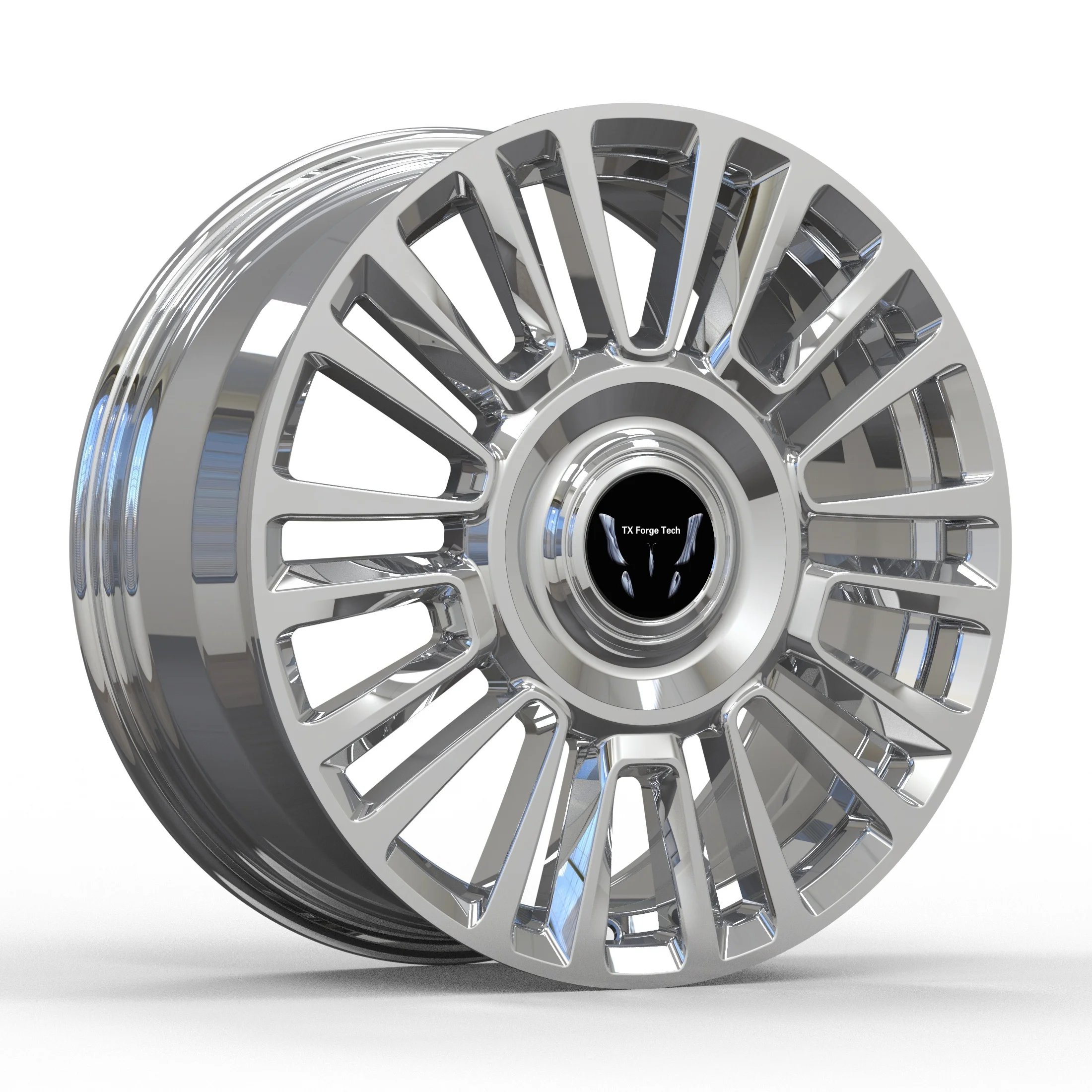 Source Factory Custom Forged Wheels Rims 18 19 20 21 22 Inch 5X112  Polished Brushed Aluminum Forged Wheels
