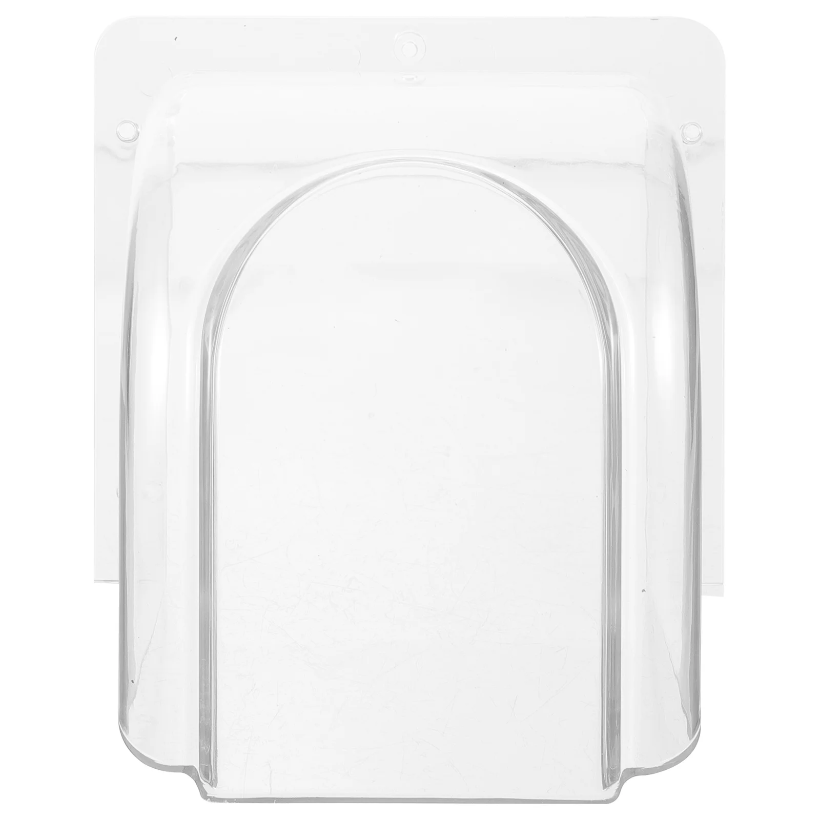 Doorbell Acrylic Rainproof Cover Waterproof Protector for Attendance Machine Outdoor Door Access Control Password Card