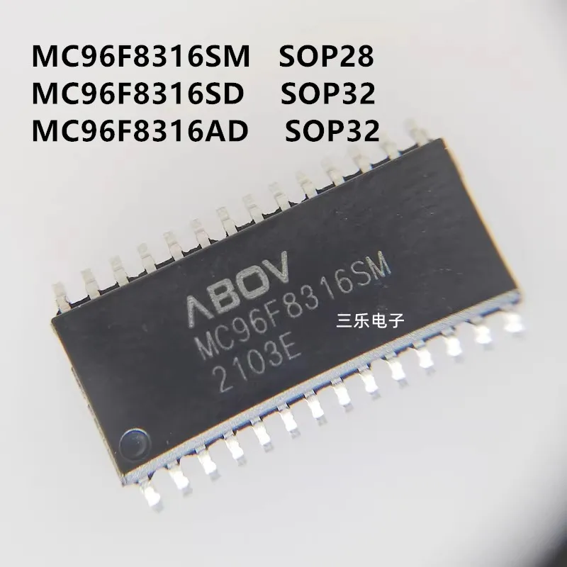 

10adet MC96F8316SM MC96F8316SD ADBN SOP32 AB0V microcontroller brand new original spot