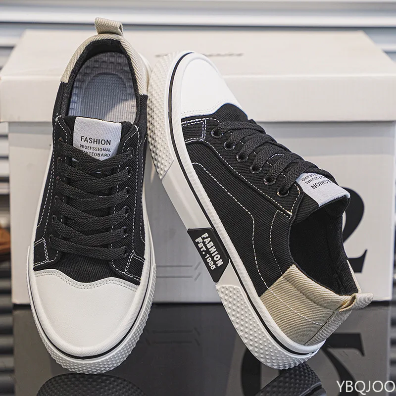 أحذية رجالية خفيفة الوزن قابلة للتنفس، أحذية قماشية جديدة مريحة بمقاسات كبيرة، أحذية رياضية كاجوال عصرية للرجال #5