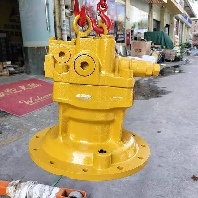 Excavator Hydraulic Rotary Motor Carter 320 323 Excavator Kawasaki M5X130 Rotary Motor Assembly Parts