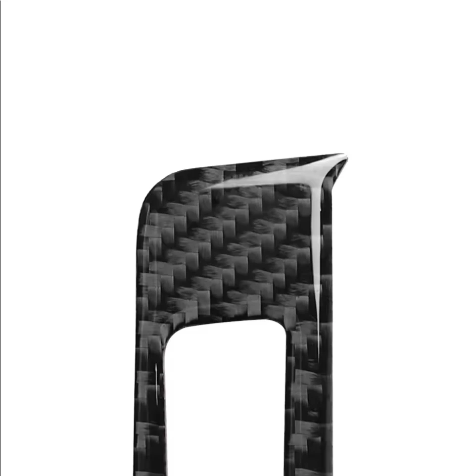 For Audi A3 S3 RS3 8V 2013-2019 Car Accessories Carbon Fiber Interior Gear Shifter Lever Panel Frame Trim Sticker Modification - view 4