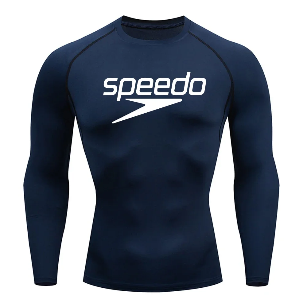 Men Rash Guard Surfing Diving Tee Swimwear Tight short Sleeve T Shirt Swim Floatsuit Top UV Swimming RashGuard Prevent Jellyfish image 6