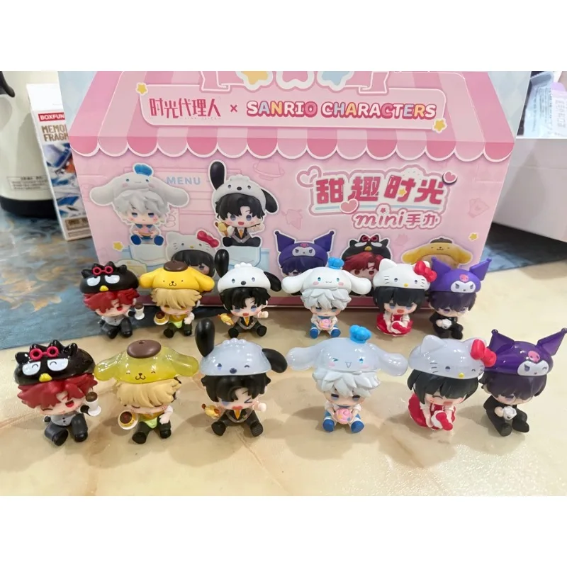 

Link Click X Sanrio Character Blind Box Toys Sweet Moments Series Cute Mini Action Figure Doll Toys Collect Ornaments