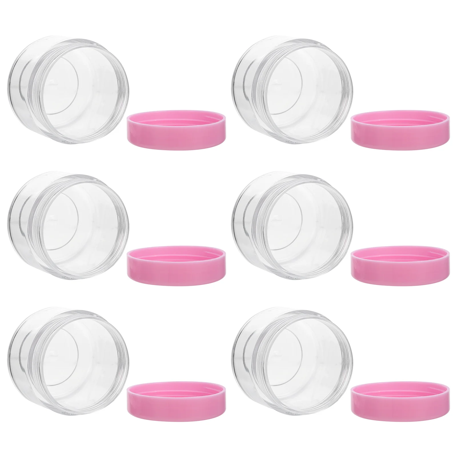Distributeur de masques faciaux, pots en plastique vides pour voyage, boîte de rangement Portable pour crème et Lotion, pots d'échantillon, 20 pièces
