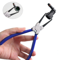 Blue Clamp Plier Joint Clamping Pliers for Quick Filter Removal Oil Line Clamp Pliers Auto Tool for Detaching Fuels Hoses