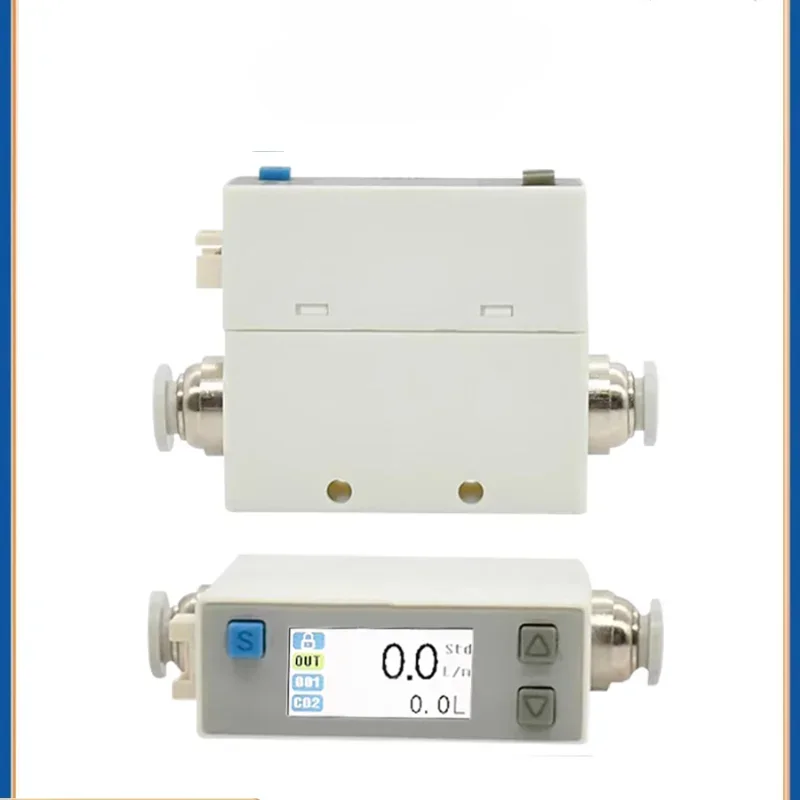 Micro digital gas mass flowmeter sensor AFM0725 dedicated air oxygen nitrogen argon