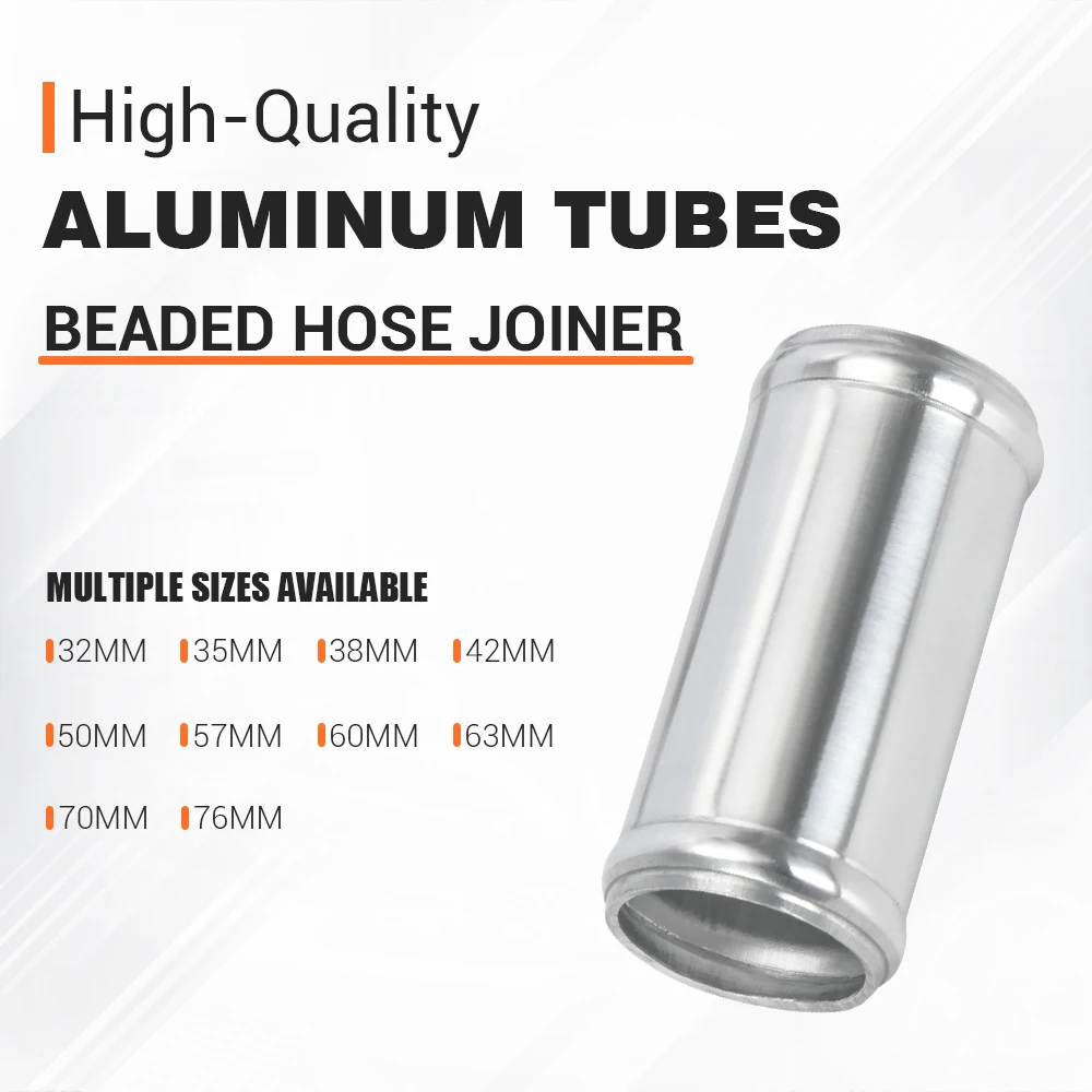 free ship - Alloy intake Turbo Intercooler Piping Extensor Hose Adapter Joiner Pipe Connector Silicone 32mm 38mm 63mm 70mm 76mm