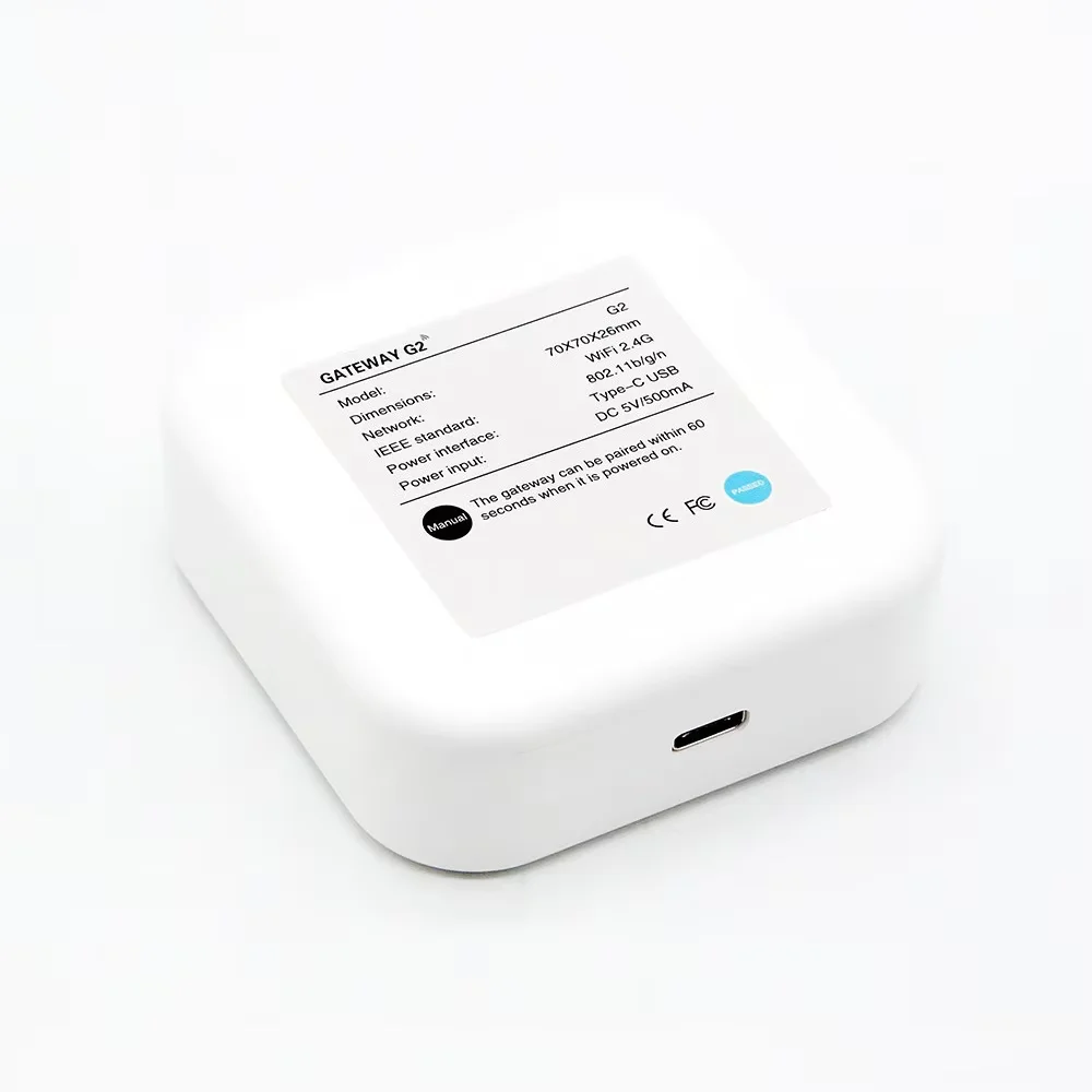 TTlock G2 فندق Airbnb قفل الباب بوابة التحكم عن بعد 2.4G WiFi بوابة للتحكم في الوصول نظام القفل الذكي العمل مع اليكسا