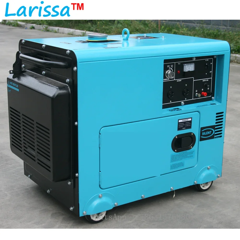 High Power Silent Type 5/6/8/10KW Silent Generator Sets Marine Generator