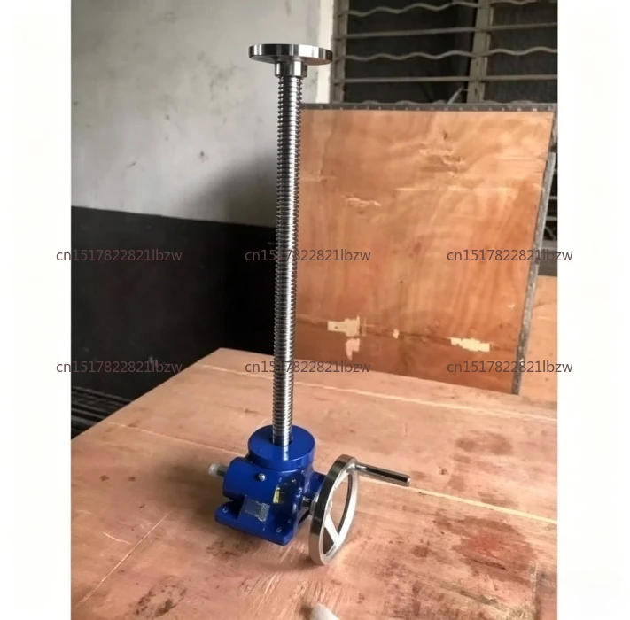 Screw Lift Screw Lift Table Lifter Worm Wheel Small Micro Spiral Default Stroke 500mm