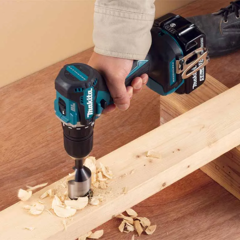 Makita DDF487 Cordless Driver Drill 18V LXT Brushless Motor Compact Big Torque Lithium Battery Electric Screwdriver Power Tool