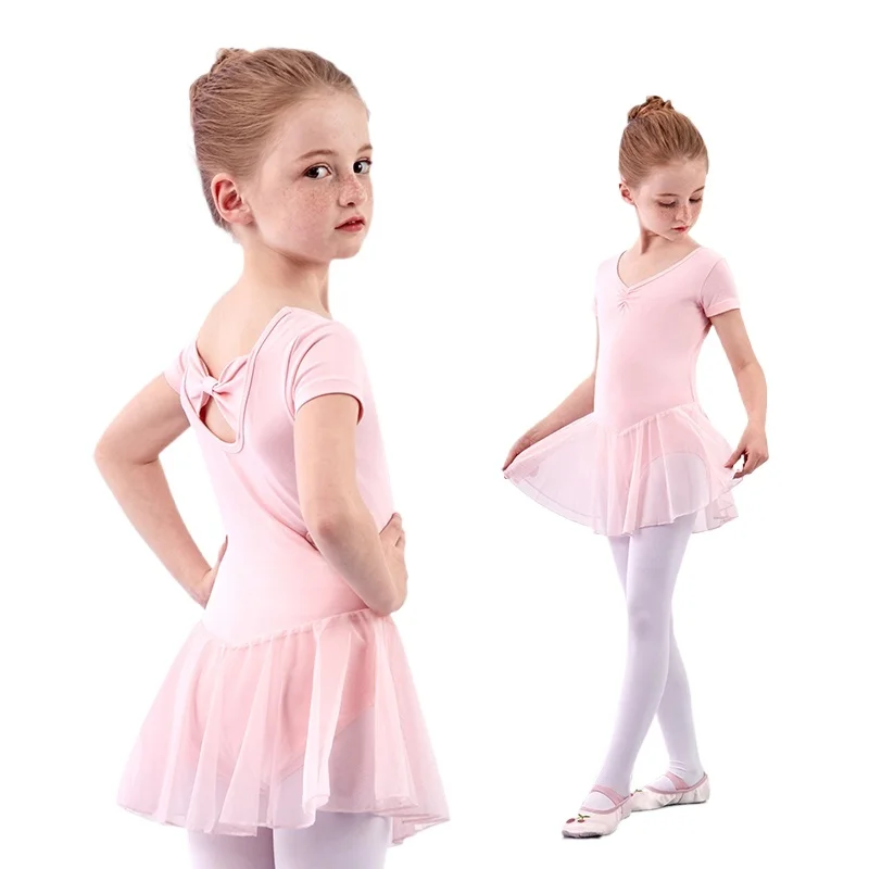 

BalletTutuBalletTutuChildren'sDanceSuitGirlsShortSleeveBalletPracticeSuitBalletBodySuitGirlsGymnasticsLeotard Gymnastics Skirts