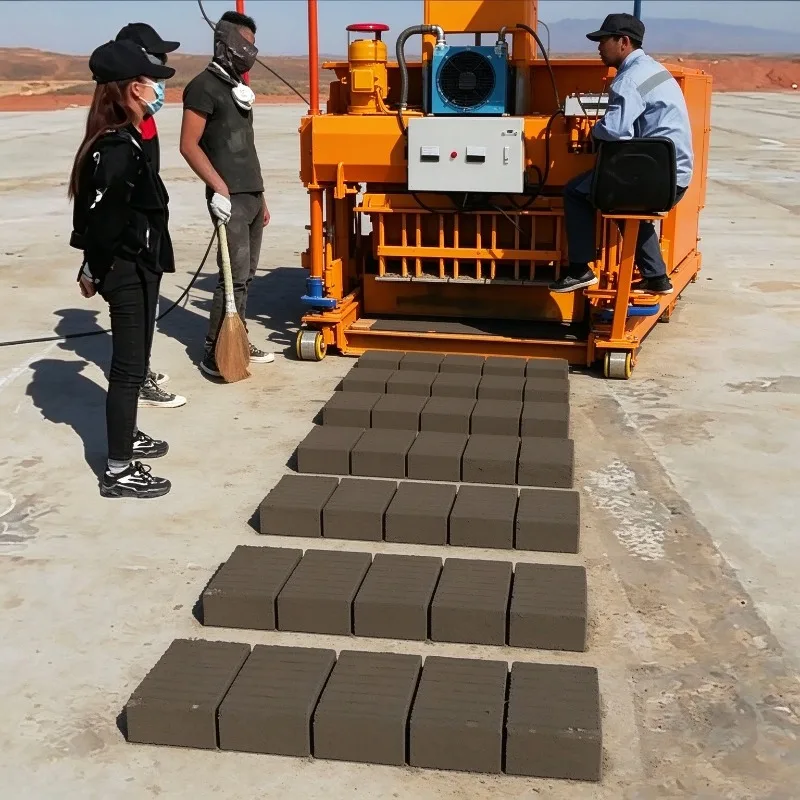 Compact Manual Brick Making Machine Small Concrete Block Making Machine Interlocking Cement Paving Brick Maker Equipment