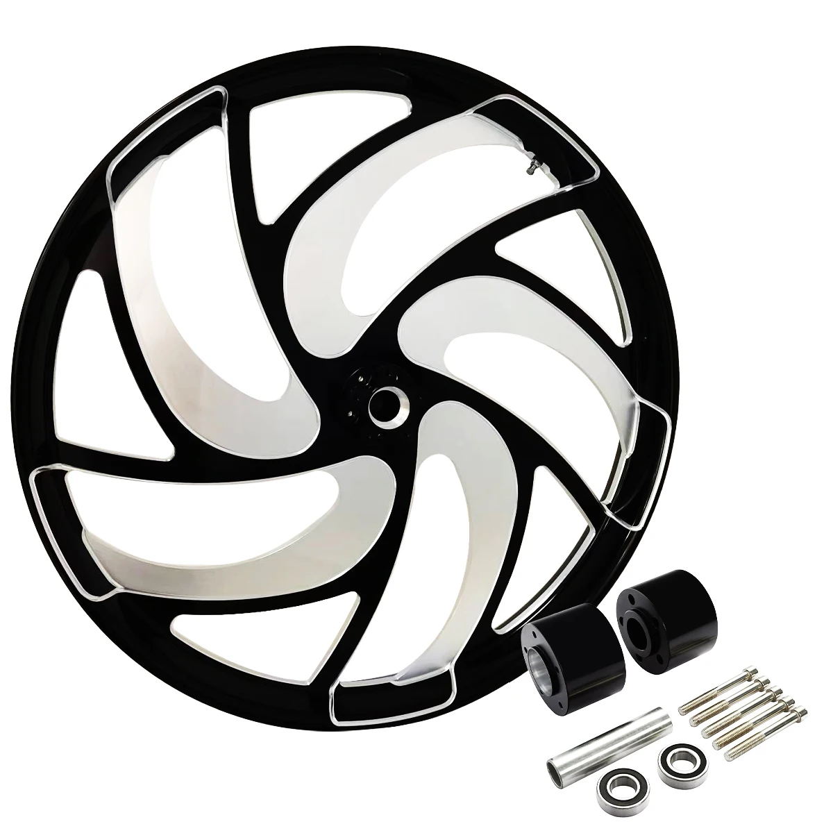Customized 32-inch Super-large Aluminum Rims and Wheels Are Suitable for the Harley Road King Dual-light Gliding Travel Model