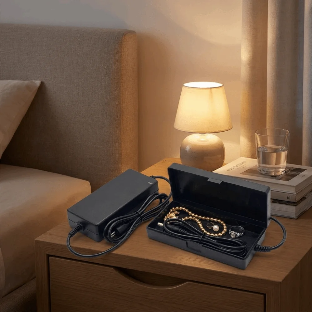Plastic Simulated Computer Charger Box Safe Decorative Adapter Hidden Box Secret Money Case Anti-theft Hidden Jewelry Organizer