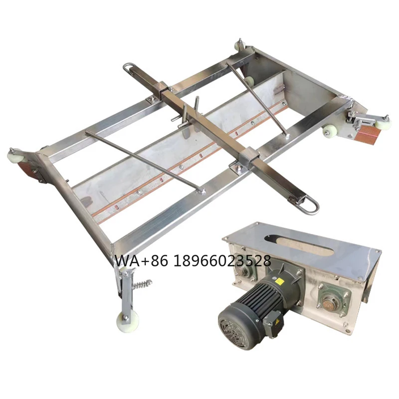 

Automatic High Quality Manure Scraper Machine for Pig Poultry Farm New Efficient Cleaning Equipment Manure Removal Machine