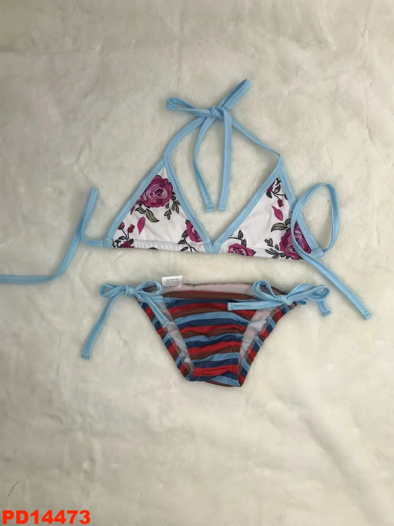 Little girl Children Summer Grey Camo Print Swimsuit Kid Stretchy Swimwear Infant Matching Baby Boy Girl Swimming