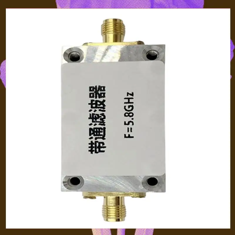 5.8Ghz Bandpass Filter Wireless Images Transmission Filter SMA Interfaces For Wireless Transmitter And Receiver-[Y06A]
