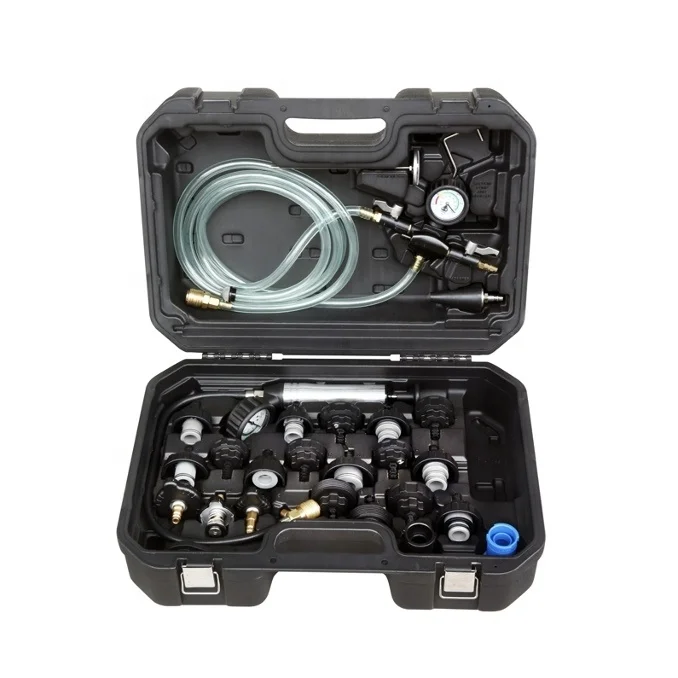 Taiwan Vehicle Tools Auto Repair Vacuum Type Coolant Refill and Cooling System Stress Testing Kit