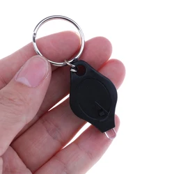 High Brightness Bright Led Micro Mini Key Light Key Chain Squeeze Flashlight Ring Camping EDC Light Outdoor Multi-function Tools