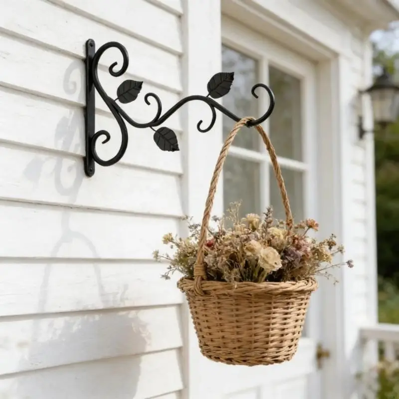 Home Decoration Item Metal Brackets Hook For Suspending Herbs Lights Or Ornaments 