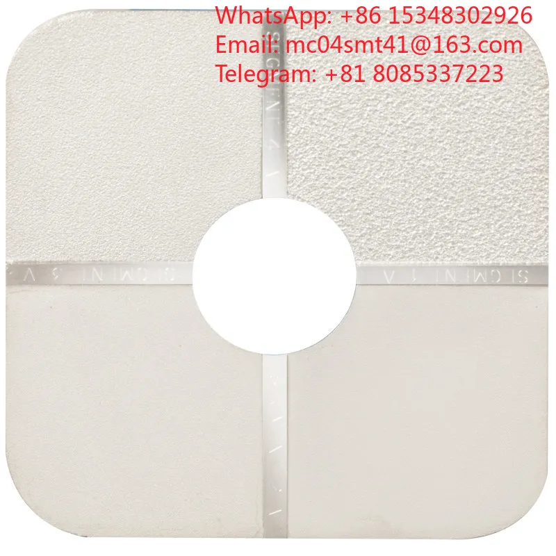 one pc of  SP125 Sandblasting Roughness Comparison Sample SA2.5 ISO8503 Standard, Shot Blasting Surface Comparator Plate