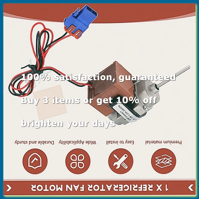 D4612AAA21 Refrigerator Fan Motor for Fridge Replace NTM470RWH , NTM510RWH , NTM470RWH, FR480