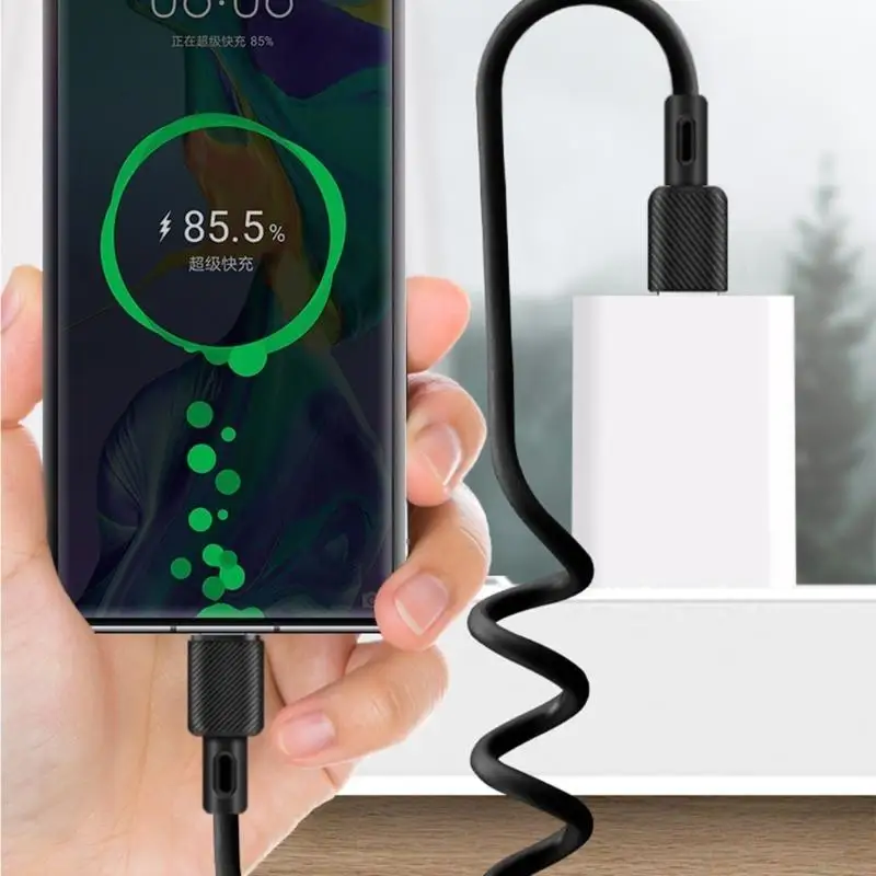652F Retractables USB C كبل الشحن السريع نوع C الهاتف الشحن السريع نقل البيانات للهاتف 16 S20