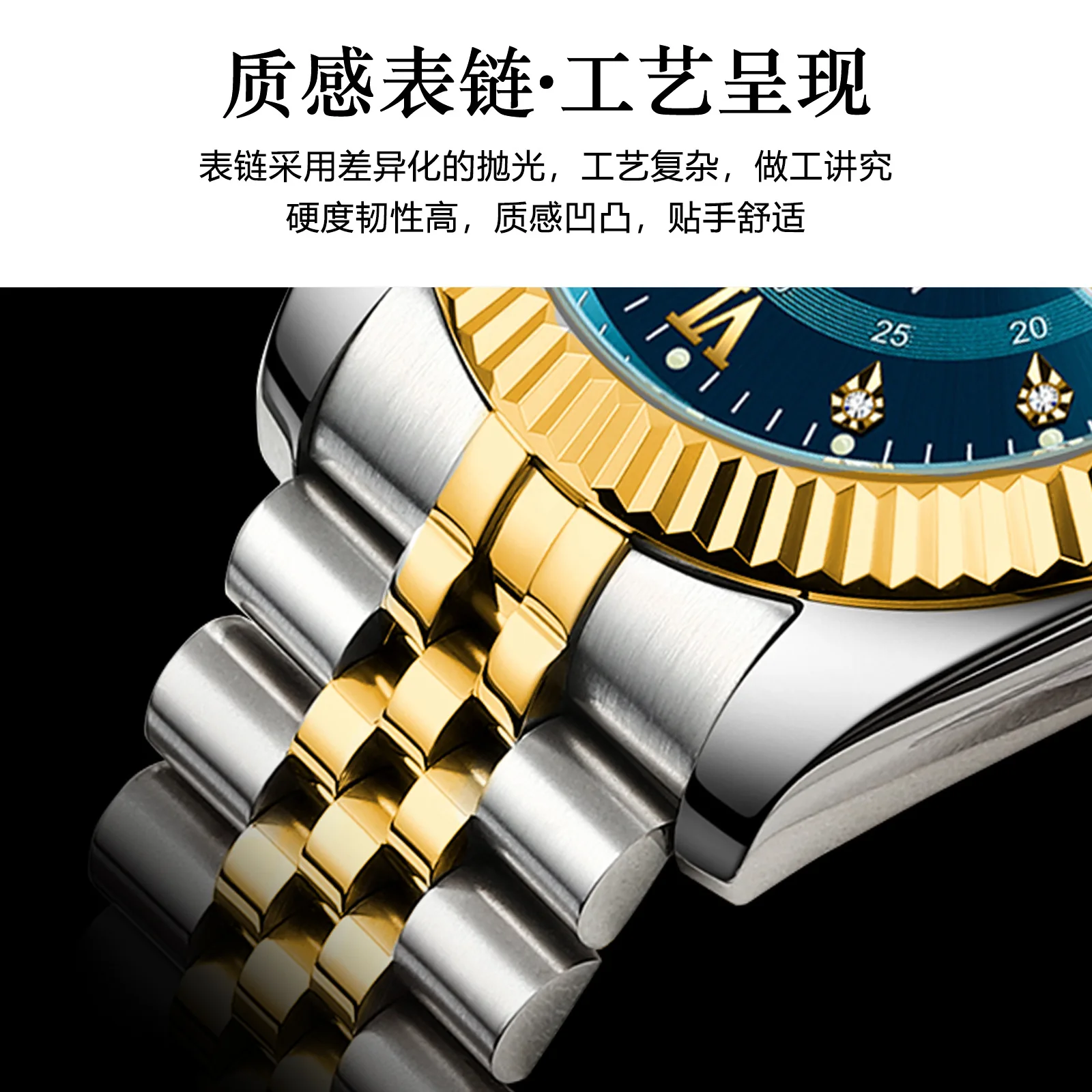 2025 Orologio da polso da uomo di lusso Militare Cronografo luminoso impermeabile Orologio da uomo Orologi al quarzo da uomo in acciaio inossidabile