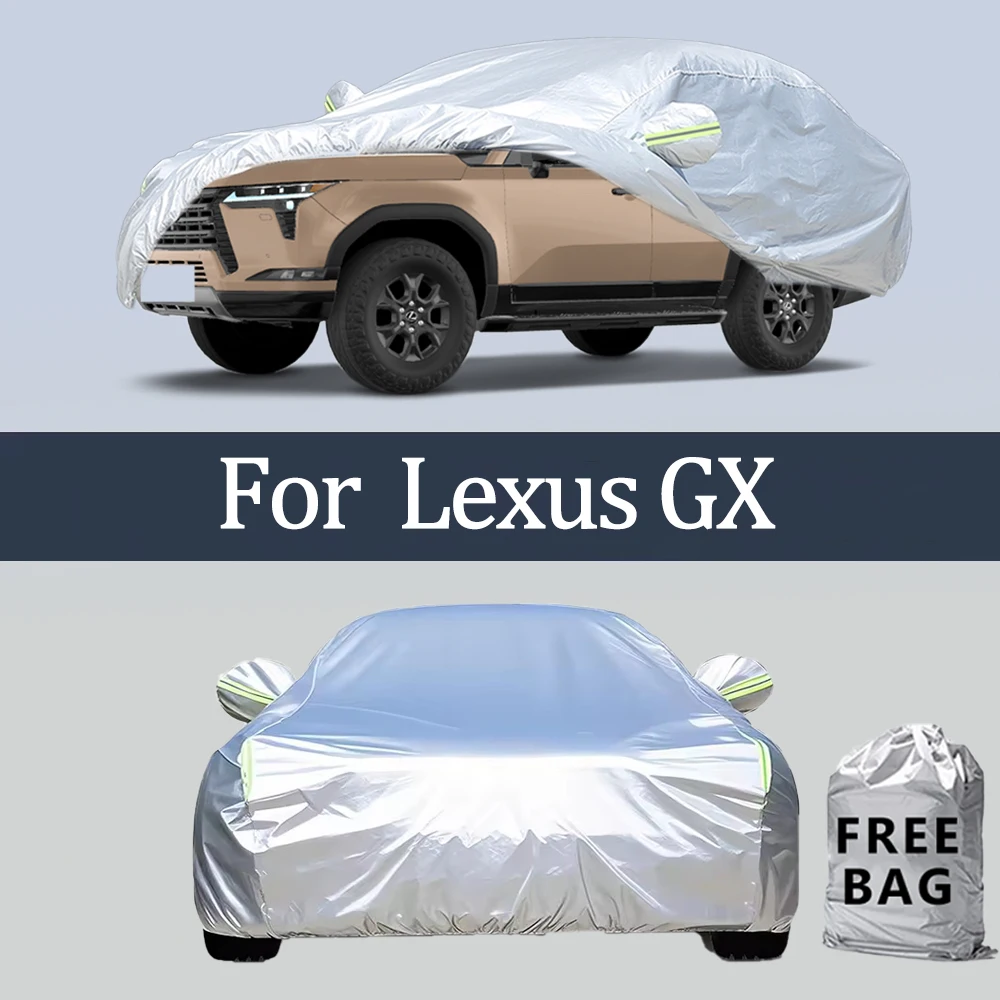 

For Lexus GX Car Cover Outdoor Protection Covers Snow Sunshade Waterproof Dustproof Exterior UV Car Accessories