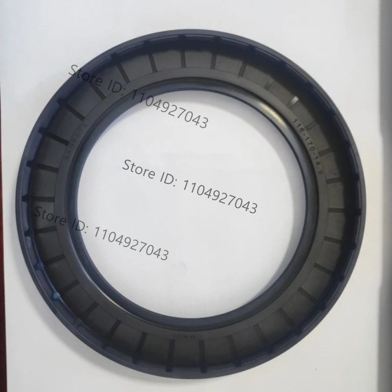 Suitable for Poclain MS18 combined oil seal 116 * 170 * 14.9/117 - 170-14.9 - NBR