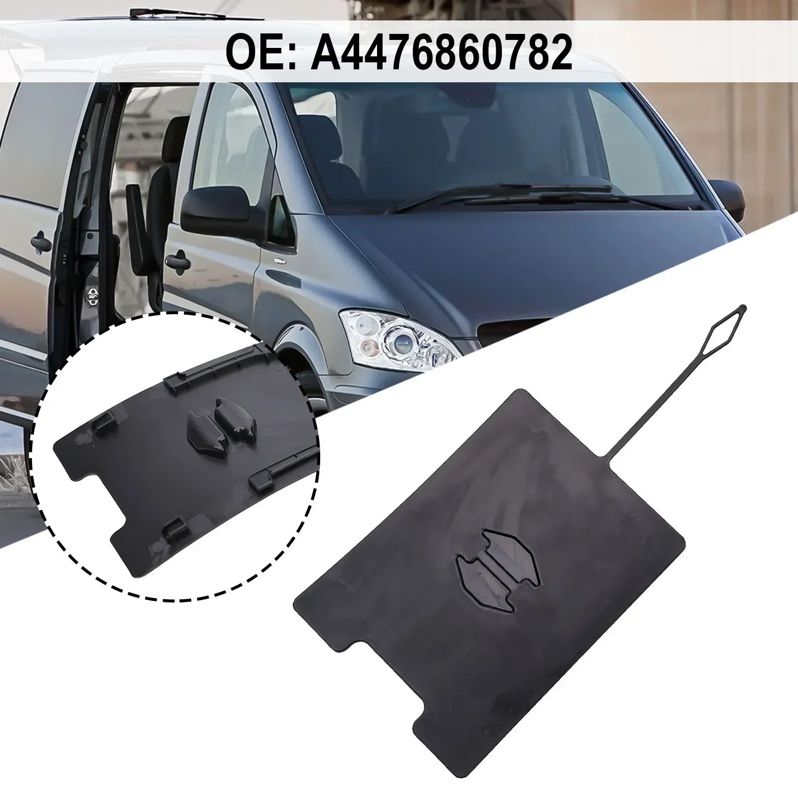 Car Fender Lining Cover Headlight Rear Cover Front Wheel Arch Servicing Flap For Benz VITO 2016-2021 A4476860782 Car Supplies
