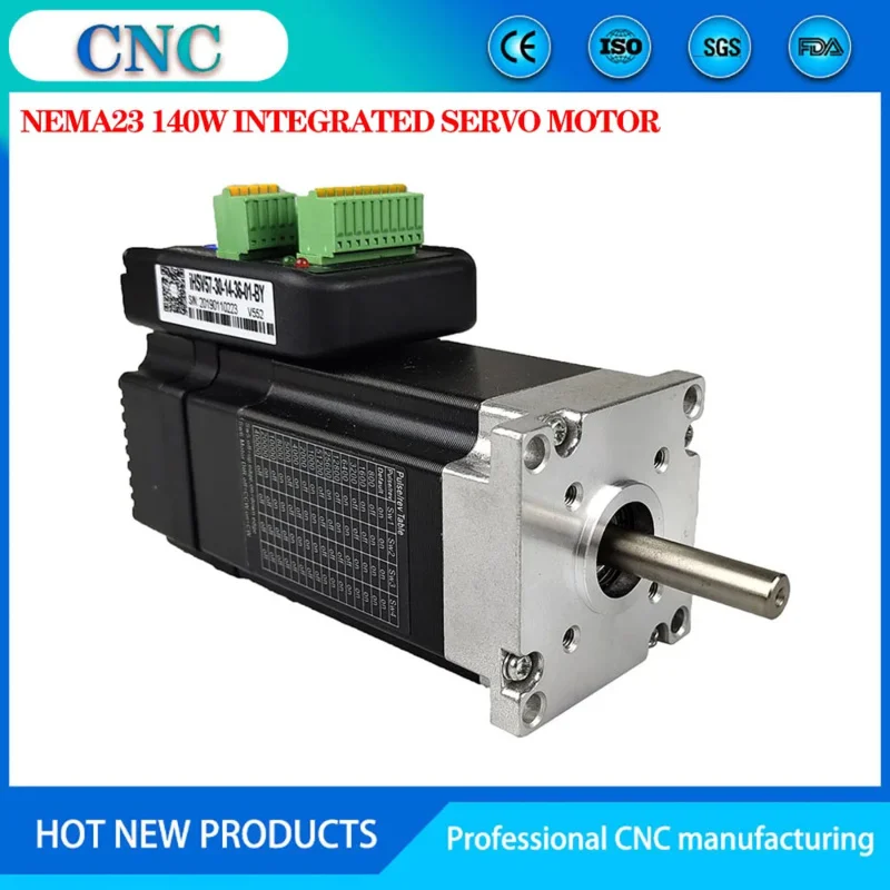 

Servo motor NEMA23 / 57 JMC integrated IHSV57-30-14-36-01-BY motor driver 140W 0.45NM 3000rpm DC36V