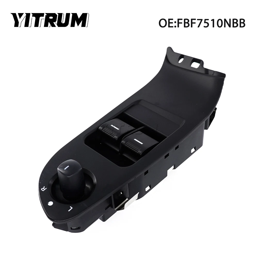 

YITRUM FBF7510NBB Right Driver Side RHD Electric Master Power Window Control Switch For Ford Falcon FG UTE 2008 2009 2010 2011