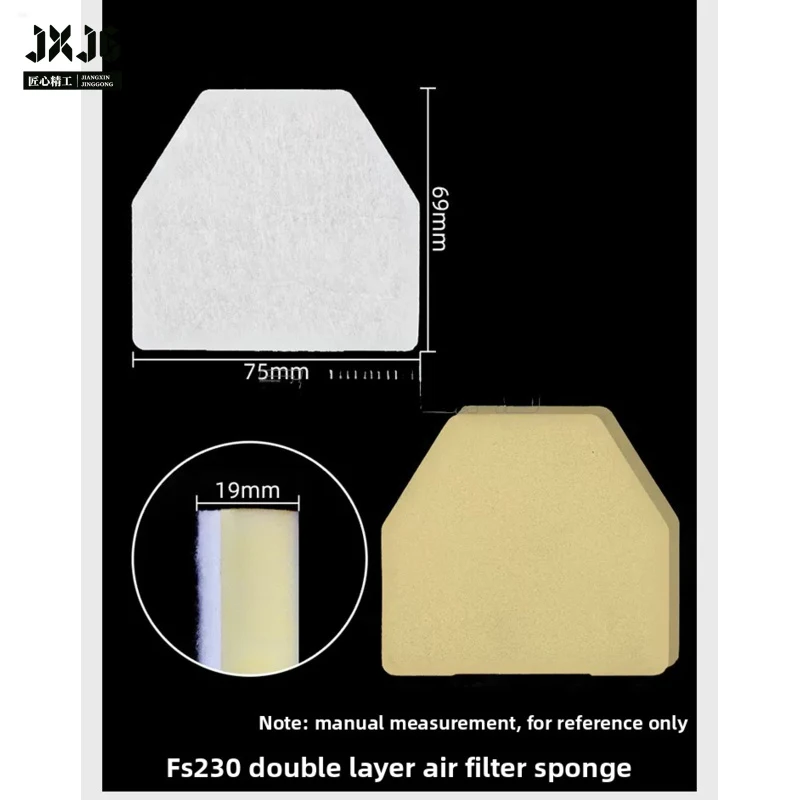 XMSJ Sponge Air Filter Element for Stihl FS120 FS230 FS235 FS240 Weed Trimmer  Engine Garden Spare Parts