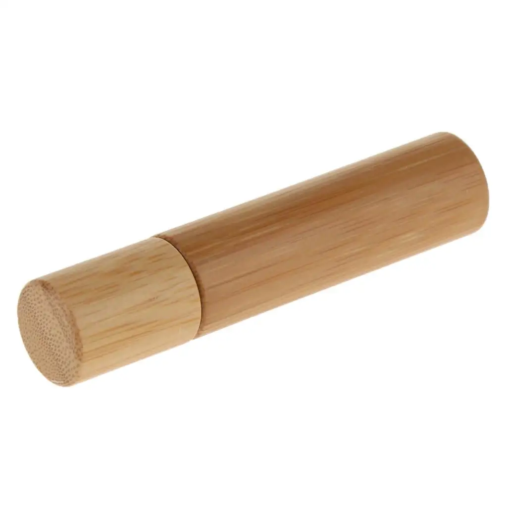 Eco-Friendly Bamboo Essential Oil Roller Bottle - 10ml Capacity