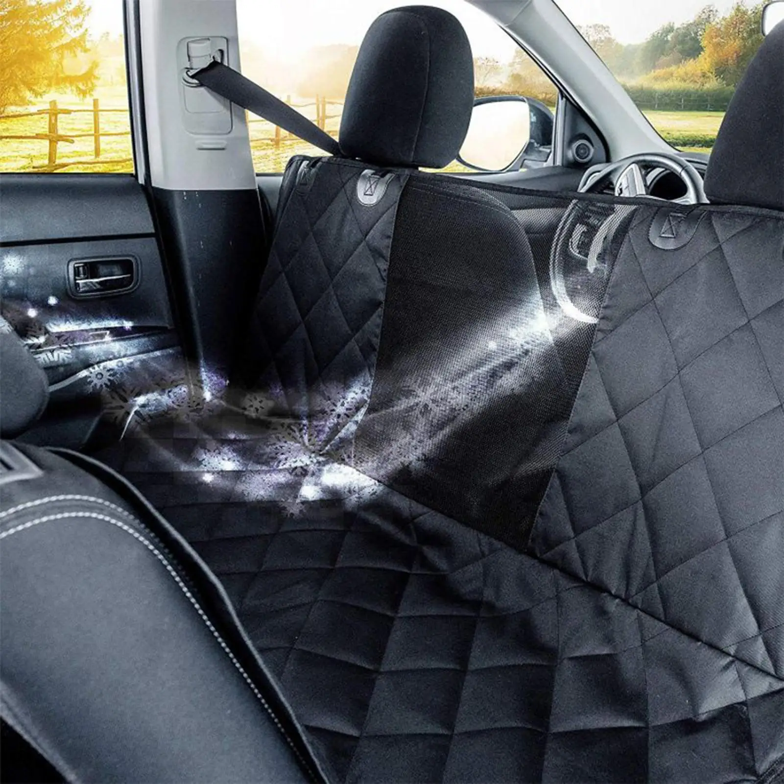 

Backseat Dog Bed Mat For Car Full Coverage Leak-Proof Scratch-proof Pet Supplies Pet Mat Seat Protector For Car For Trailer RV