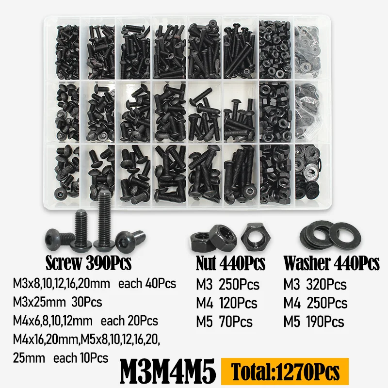 M3M4M5 1270pcs