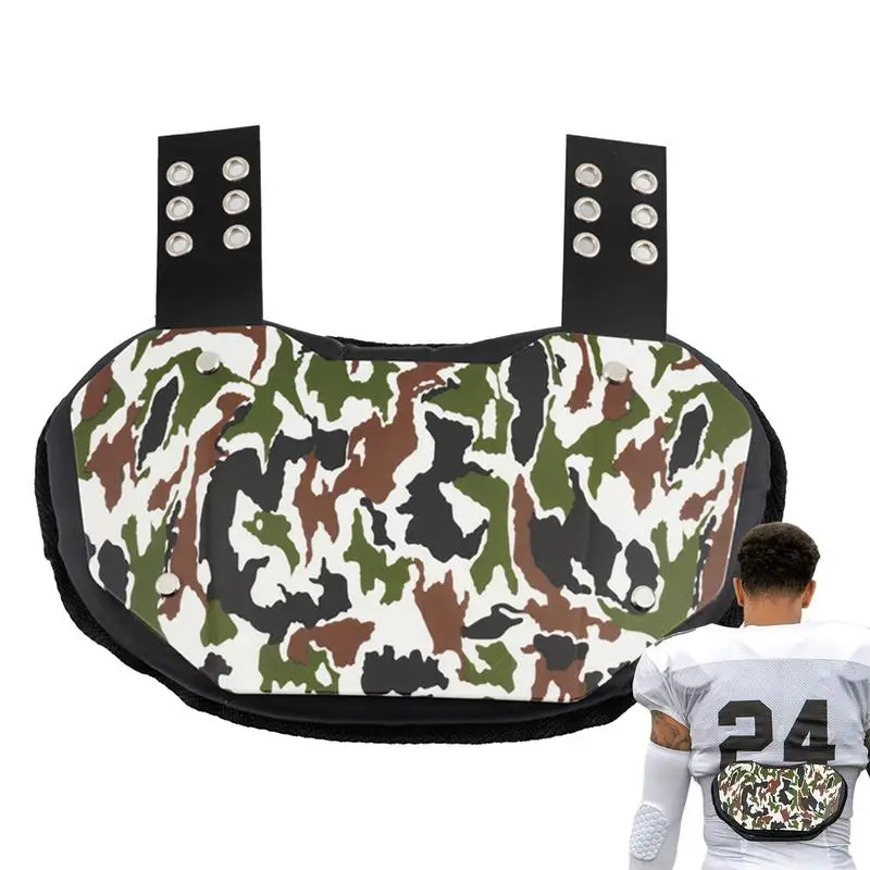 Back Plate Football Youth Professional Football Back Protector Hard Outer Shell Rear Lower Back Protector Lower Back Pads