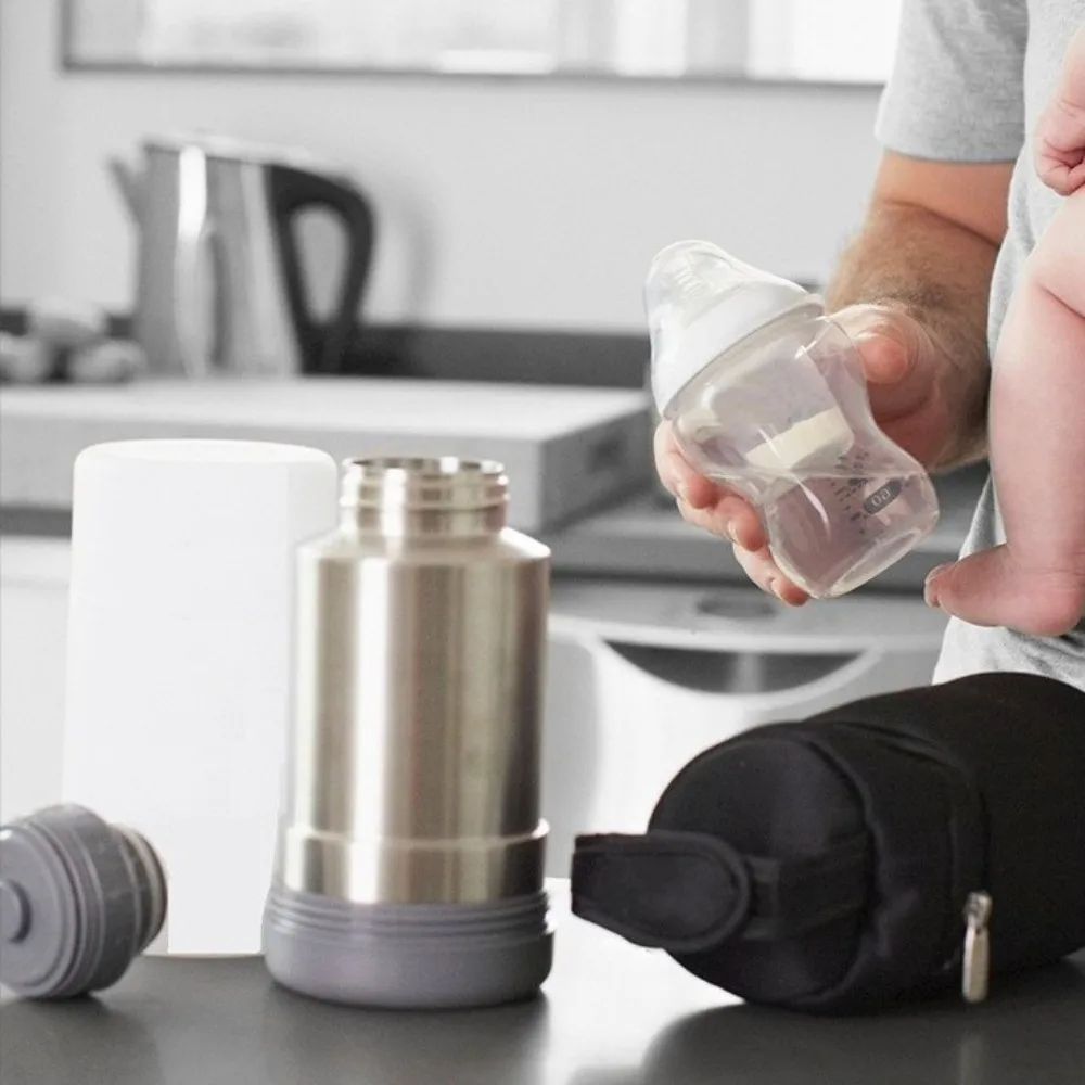 

Lightweight Anti-Shock Milk Warmer Bottle Bag Scratch Protection Portable Thermal Mommy Bag Waterproof Insulation Bag Travel Use
