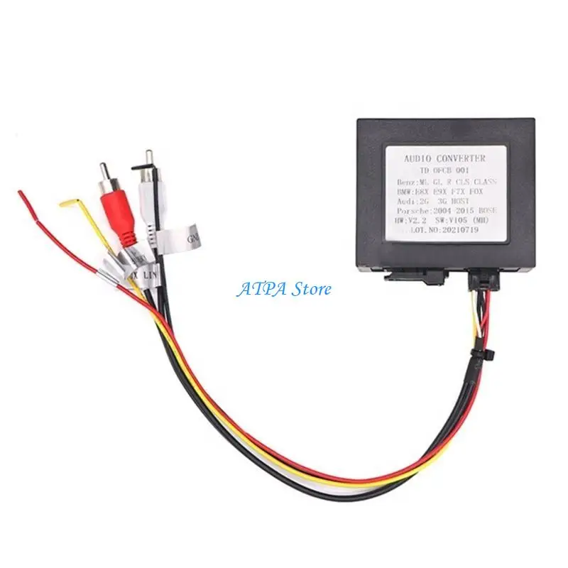 U13C Optical Fiber Most Box Car Radio Adapter For W251 W220 W219 W171