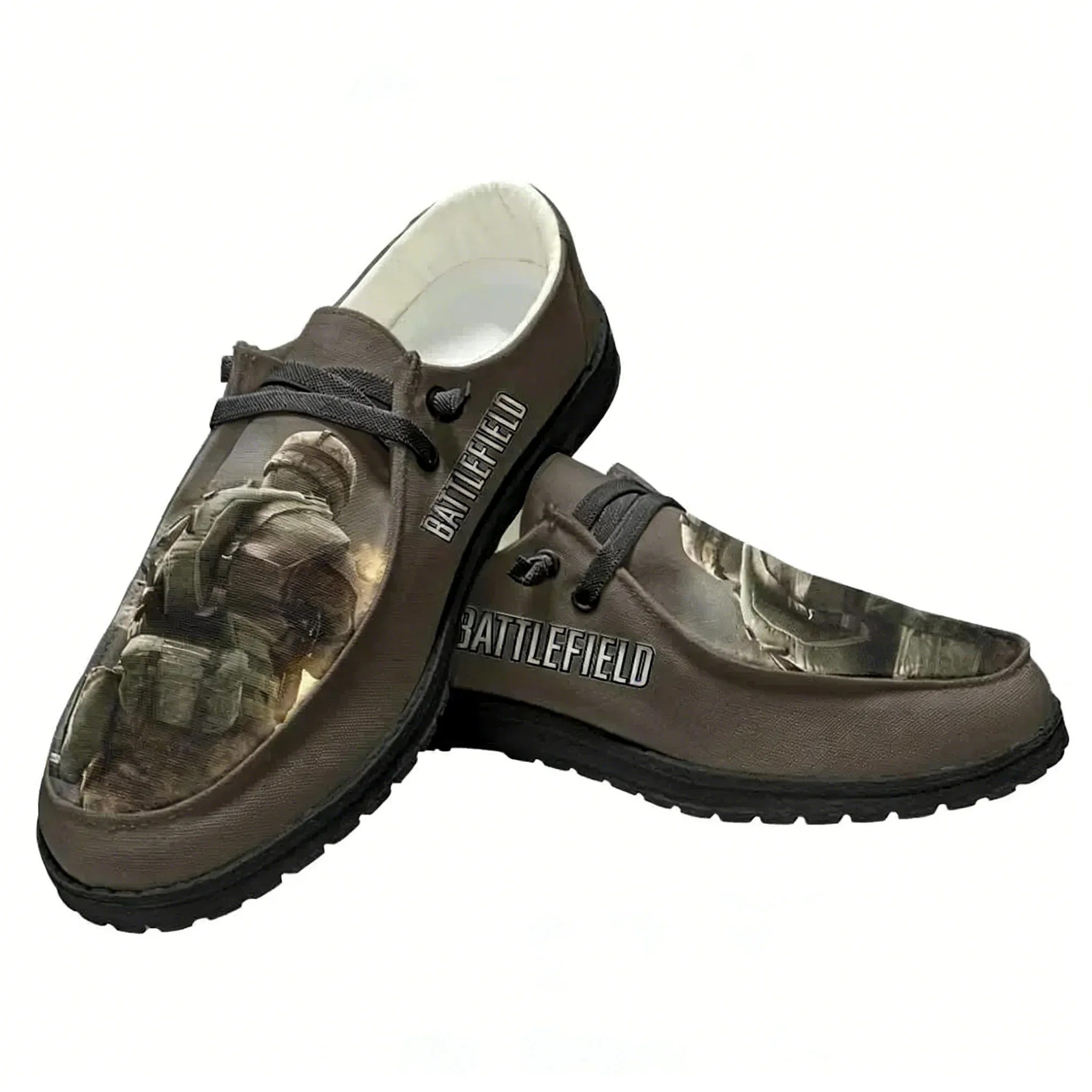 Battlefield Casual Shoes Flat Shoe Men Woman Breathable Casual Indoor Outdoor Lightweight Footwear Couple Custom Made Shoe