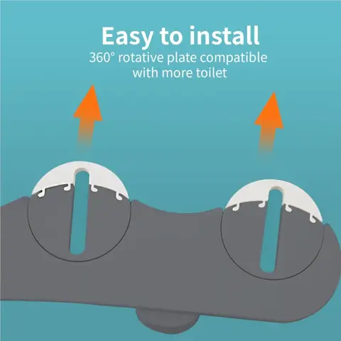 Smart digital display toalettbidé kvinnor självrengörande temperaturjusterbar icke-elektrisk dubbelmunstycke varm och kall bidé 12 best sales smart bidé - №7