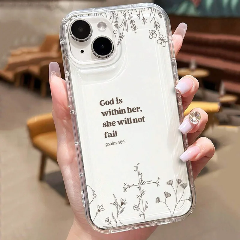 

Minimalist Stripe Leaf Slogan Pattern Phone Case For iPhone 16 Pro Max 15 Pro 14 13 12 11 X XR XS MAX MINI 7 8 Plus SE2022 Cover