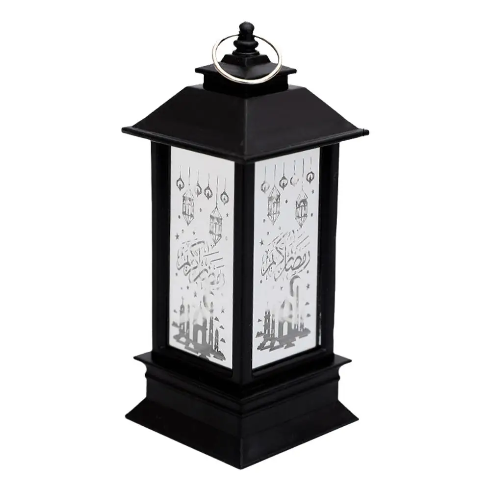 Lámpara Led Eid Mubarak para decoración de mesa, farol de Ramadán, adorno decorativo, centro de mesa, fiesta islámica, festival musulmán, E1f8