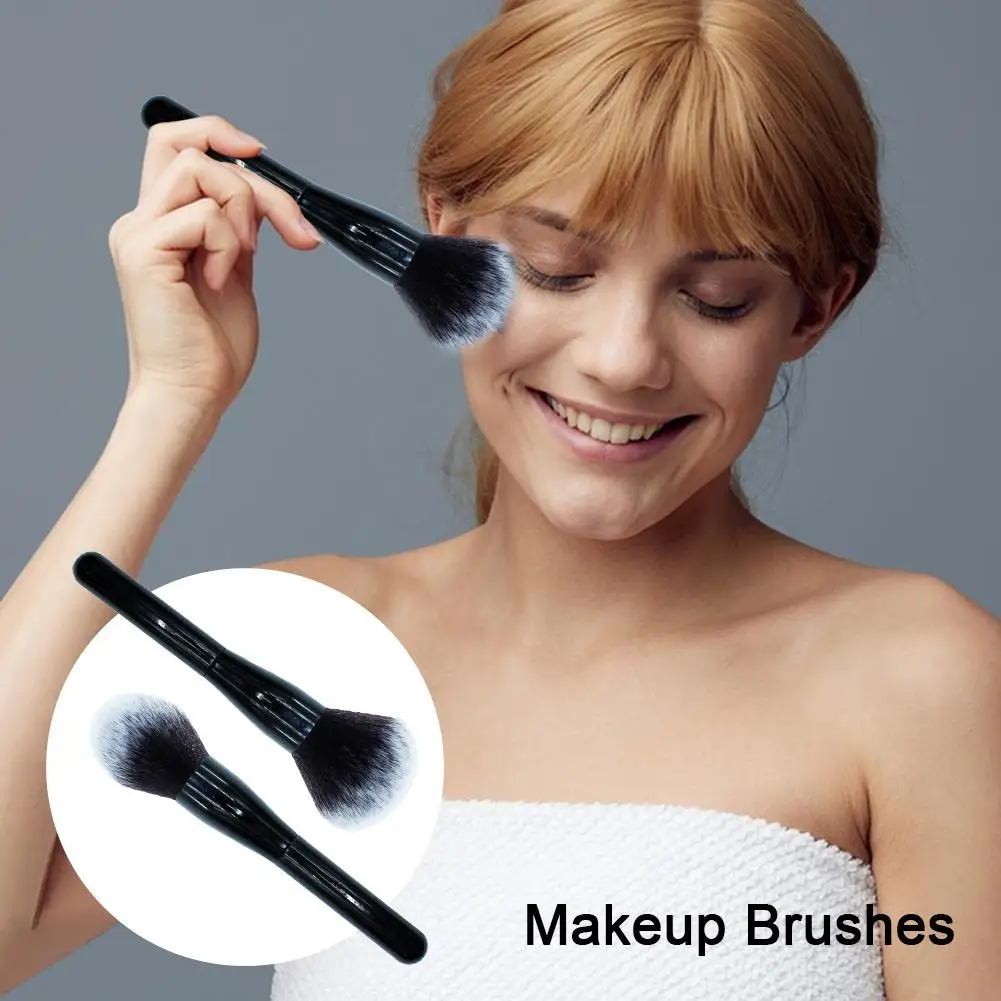 Pincel profissional para pó, tamanho grande, pincéis de maquiagem, ferramentas multifuncionais para base, blush, escultura, d0c0