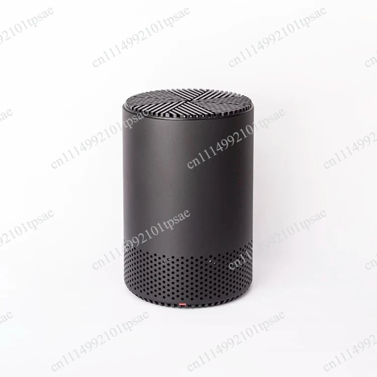 Trash can ITX round A4 chassis vertical aluminum alloy vertical computer shell mini personality