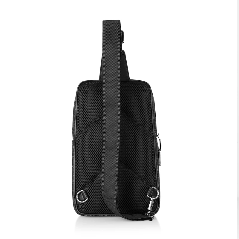 WiWU Master Fingerprint Lock Crossbody Bag Anti-theft Tablet Bags Waterproof Chest Bag  Adjustable Shoulder Strap Travelling Bag